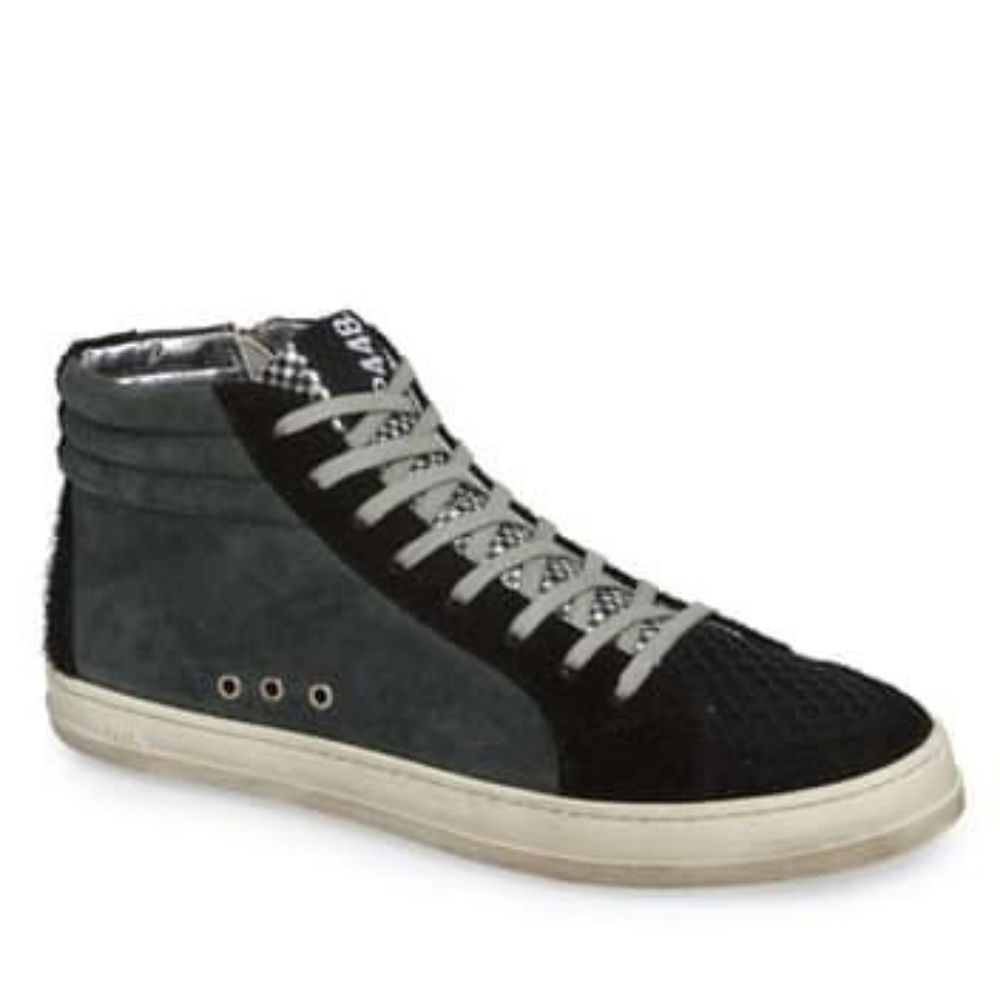 P448 A8 Skater Italian Suede Leather Sneakers
